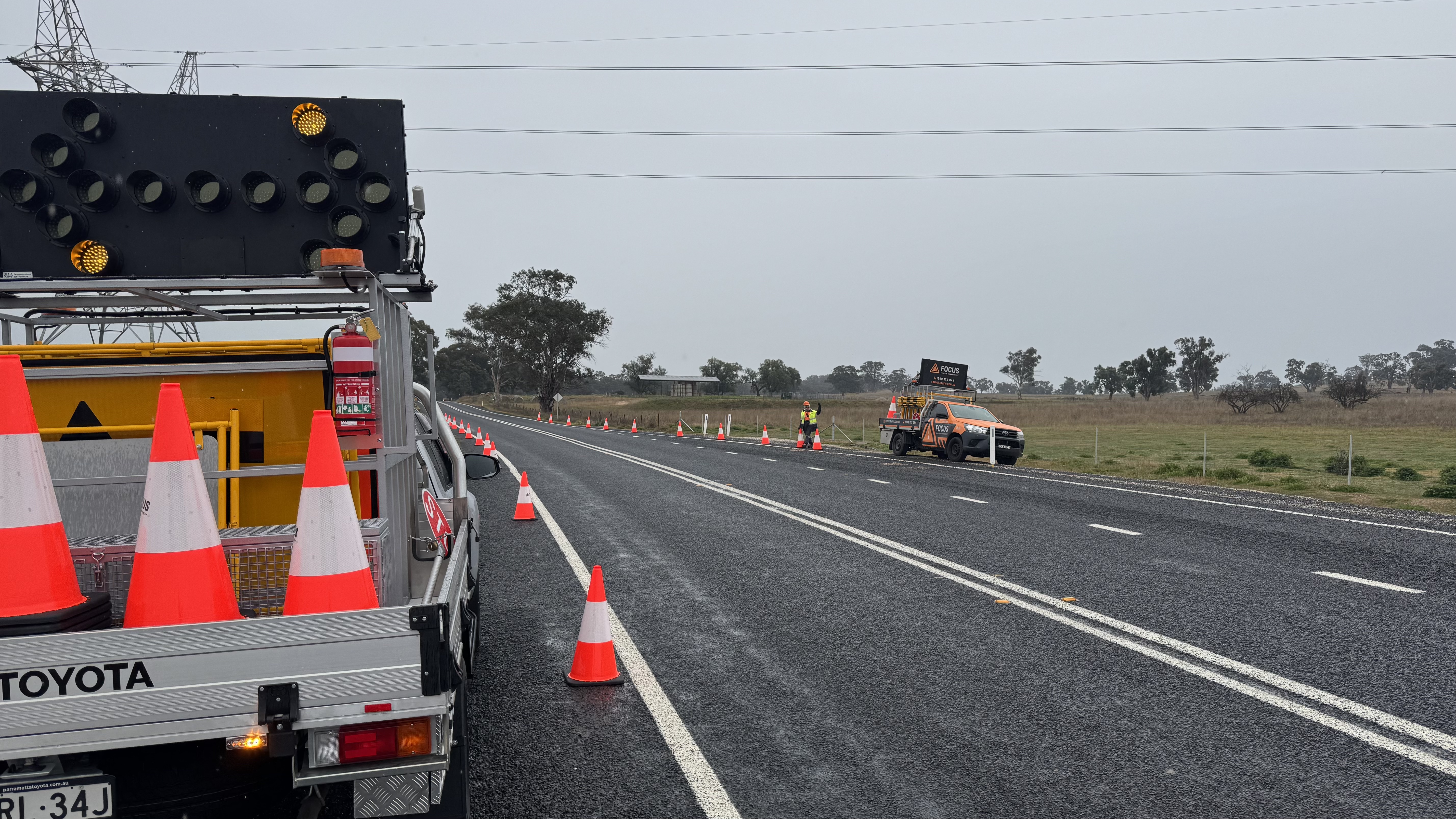 Traffic management planning and site setup