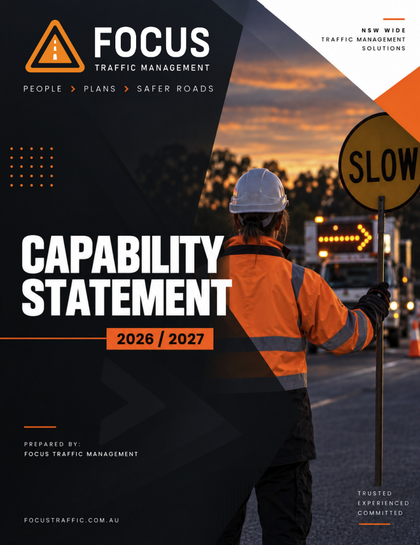Focus Traffic Management Capability Statement 2026/2027 cover